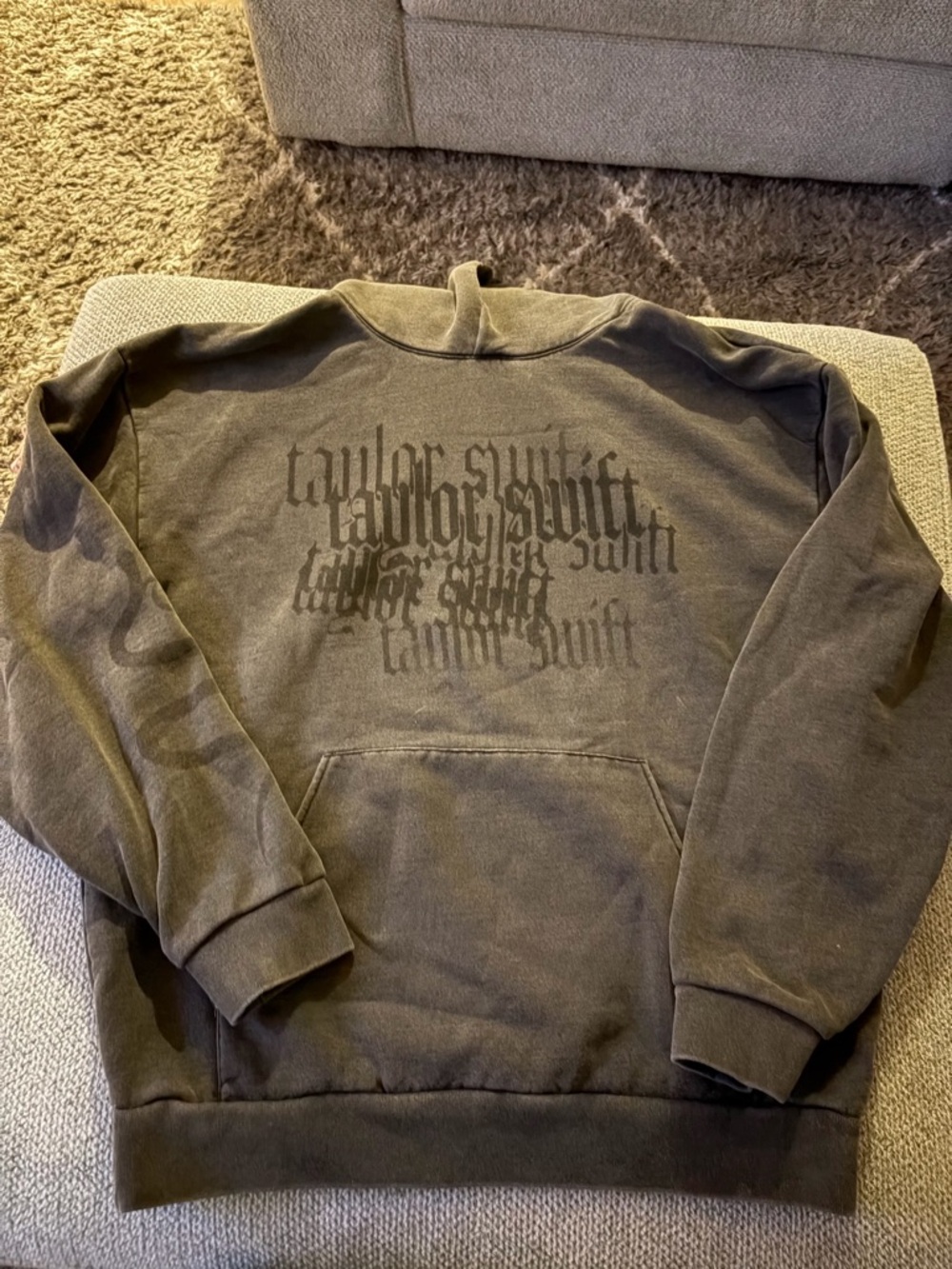 THERE WILL BE NO EXPLANATION THERE WILL JUST BE REPUTATION OVERSIZED HOODIE